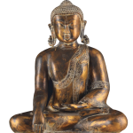 Handcrafted Fine Brass Buddha Statue | Bhoomisparsha Mudra | 15" Height | Traditional Indian Artistry | Premium Collection | Sacred Art | Jaipurio